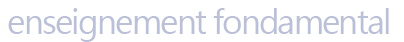 enseignement secondaire