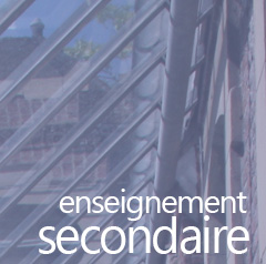enseignement secondaire
